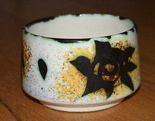 NEWLYN CELTIC POTTERY DISH BOWL 1970s folk design