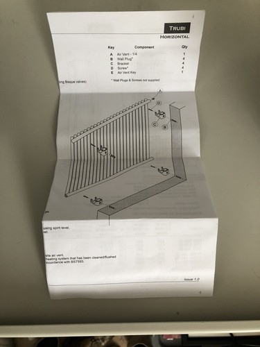 Bisque trubi radiator brackets - bisque,