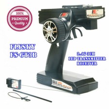 🔥FlySky FS-GT3B 2.4G Radio Control Digital Transmitter & Receiver RC Car Drone