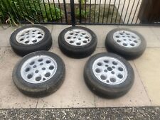 5 x FORD PEPPERPOT ALLOY WHEELS 14" 5 1/2J 4X108 83BB-AD SIERRA ESCORT FIESTA