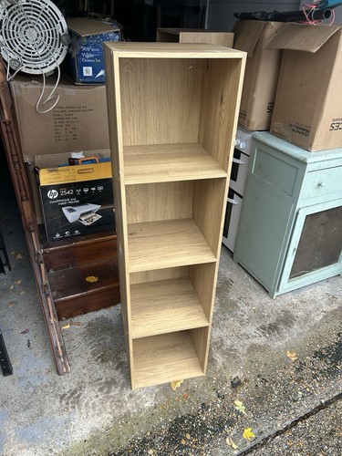 Tier beech bookcase tall - beech,