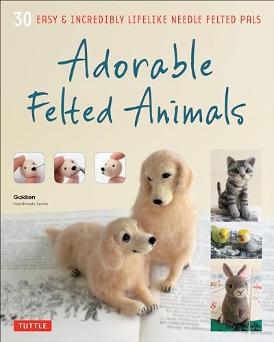 Adorable felted animals 30 - adorable,
