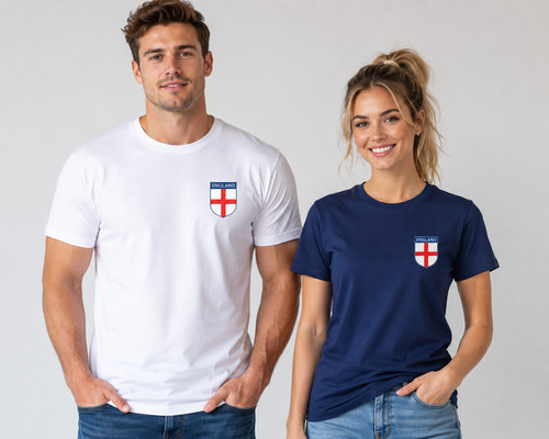 England shield crest - crest, t