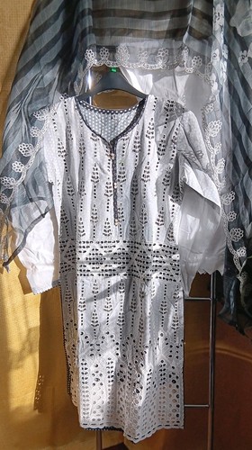 Tawakal chikankari shalwar - tawakal,