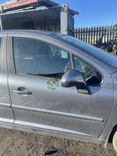 2010 PEUGEOT 207 5 DOOR DRIVER SIDE BARE DOOR