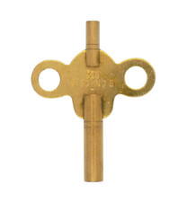 Brass Double Ended Clock Key