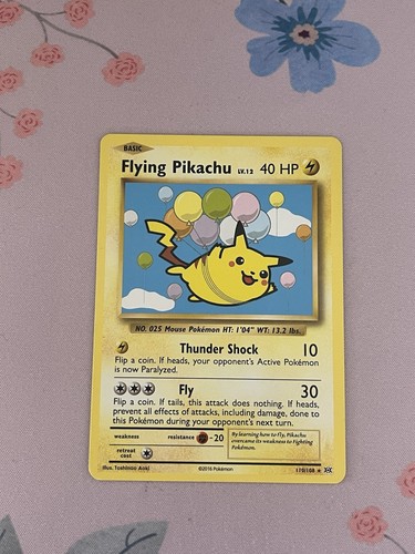 Pokémon tcg flying pikachu - flying,