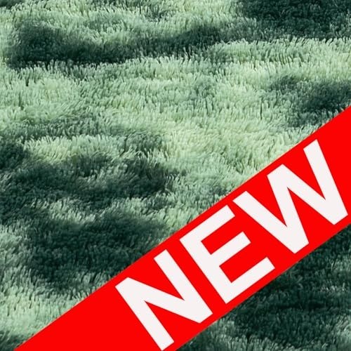 Large grey shaggy area - grey, rug