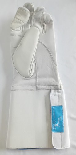 Leather fencing glove - leather,