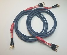 Legend Audio 10 ft. Bi-Wire Speaker Cables 9 AWG * SPADES TO BANANA'S Signature