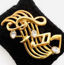 Stylized Musical Notes Clef &