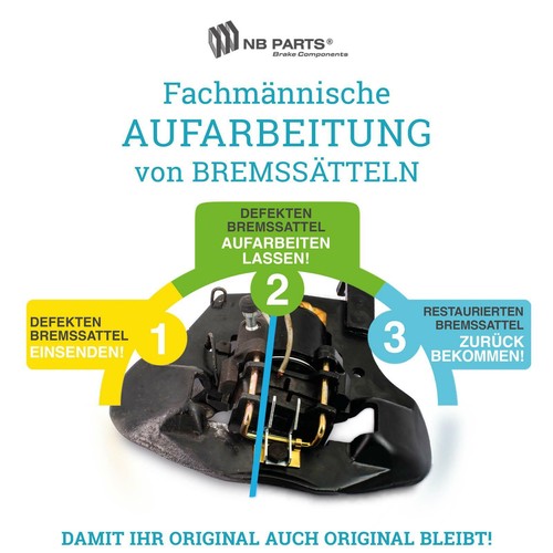 Reconditioned brake caliper - reconditioned,