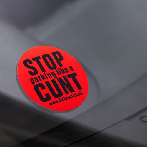 Novelty joke stop - novelty, parking