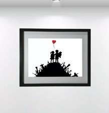BANKSY - KIDS ON GUNS HILL -