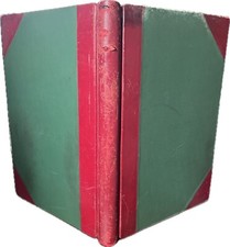 Vintage Ledger Book Prop Old