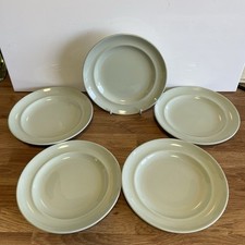 Vintage Spode "Flemish Green" Side - Dessert Plates Set Of 5 16cm Diameter