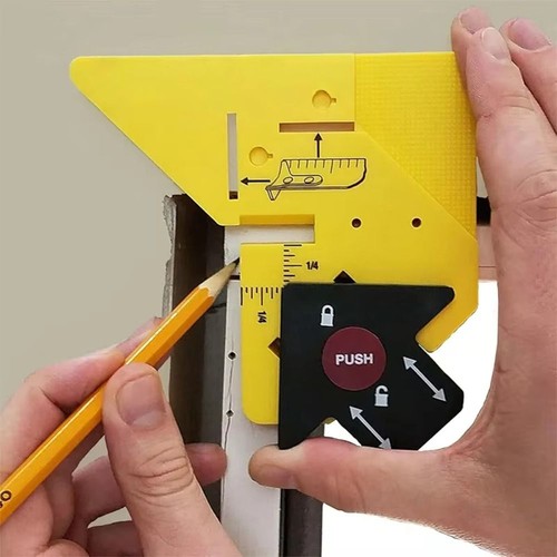 Diy cutting guide tool - cutting, 45°