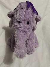 Disney Store Exclusive Original 'Winnie the Pooh' Lilac Heffalump Elephant Plush