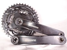 Shimano FC TY501 42/34/22 triple crankset 8 speed 175mm chainset MTB