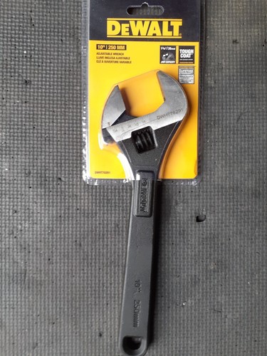 Dewalt adjustable wrench - adjustable, dwht