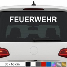 Fire brigade sticker text