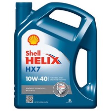 550070413 Helix HX7 Car Engine Oil 5L 5 Litre 10W40 A3 B4 Semi Synthetic Shell