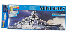 Revell MINISHIPS 1:1200 Bismarck German Battleship Plastic Model Kit No 06805.