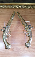 Cast brass flintlock - cast,