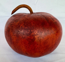 Vintage Gourd Large Red Apple