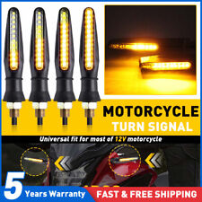 4x Motorcycle LED Indicator Turn Signal Light Motorbike Blinker Lamp For Suzuki