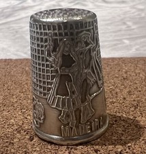 Vintage Real Silver Thimble 