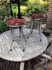 Folding stool x2 camping/caravan etc