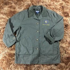 VTG Lands End Women Sz L Army
