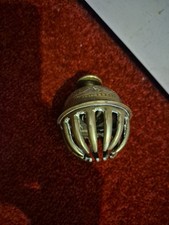 Vintage Solid Brass Elephant Bell, Round Claw Bell or Noisemaker