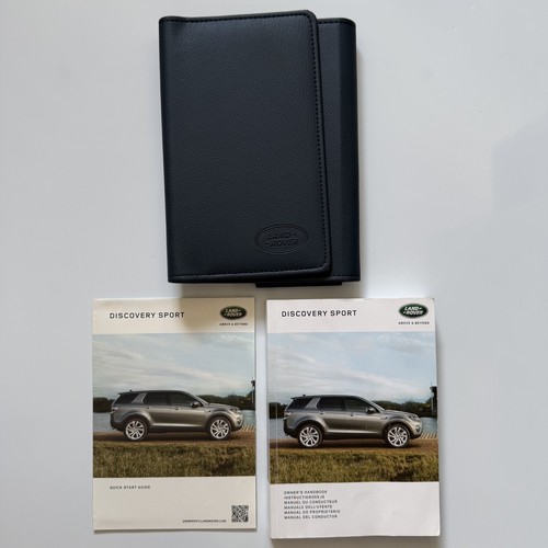 Discovery sport owners - sport, manual