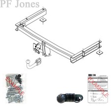 PCT Towbar for Audi A4 Avant Estate 2008-2015 - Swan Neck Tow Bar