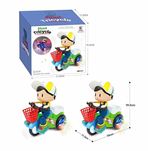 Stunt tricycle toy - stunt,