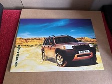 1999 LAND ROVER FREELANDER Sales Brochure & Specifications - 3/5dr, Commercial 