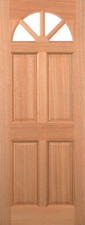 HARDWOOD CAROLINA 4P M&T GLAZED EXTERNAL DOOR
