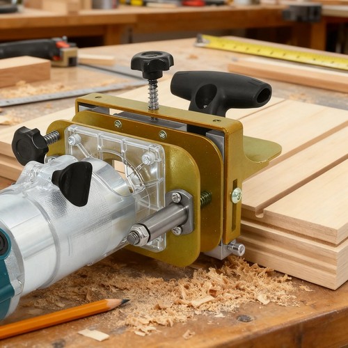 Mortising jig for - 1,