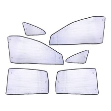 Side Window Silver Privacy