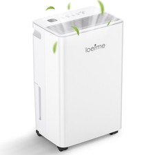 16L/DAY ‎White Dehumidifier