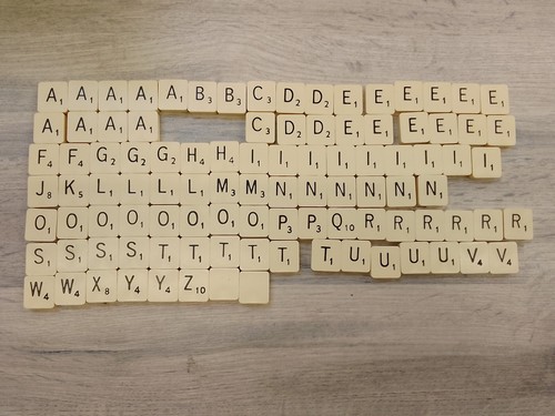 Scrabble letter tiles - letter,