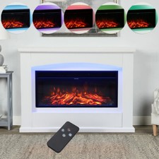 Electric Fireplace Fire Free