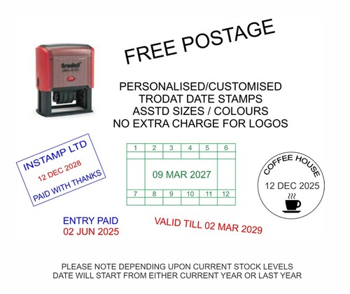 Personalised date stamp self