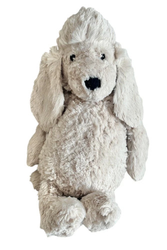 Beige bashful poodle - bashful, toy