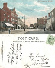 Vintage postcard market - vintage,