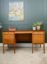 Mid Century Teak Desk -