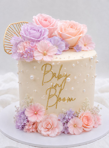 Baby bloom cake - bloom,