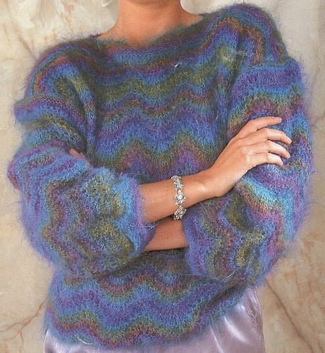 Mohair type back - mohair,